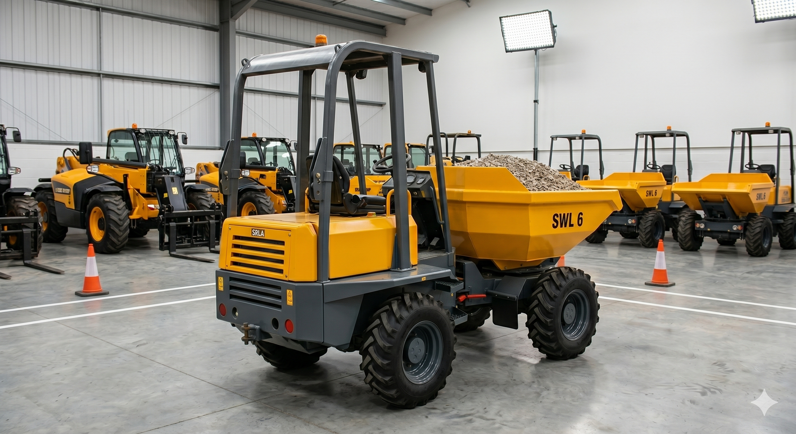 Articulated Mini Dumper, 6 ton