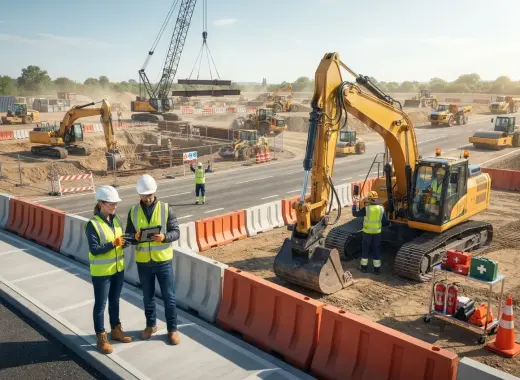5 Tips for heavy construction machinery Safety on Site