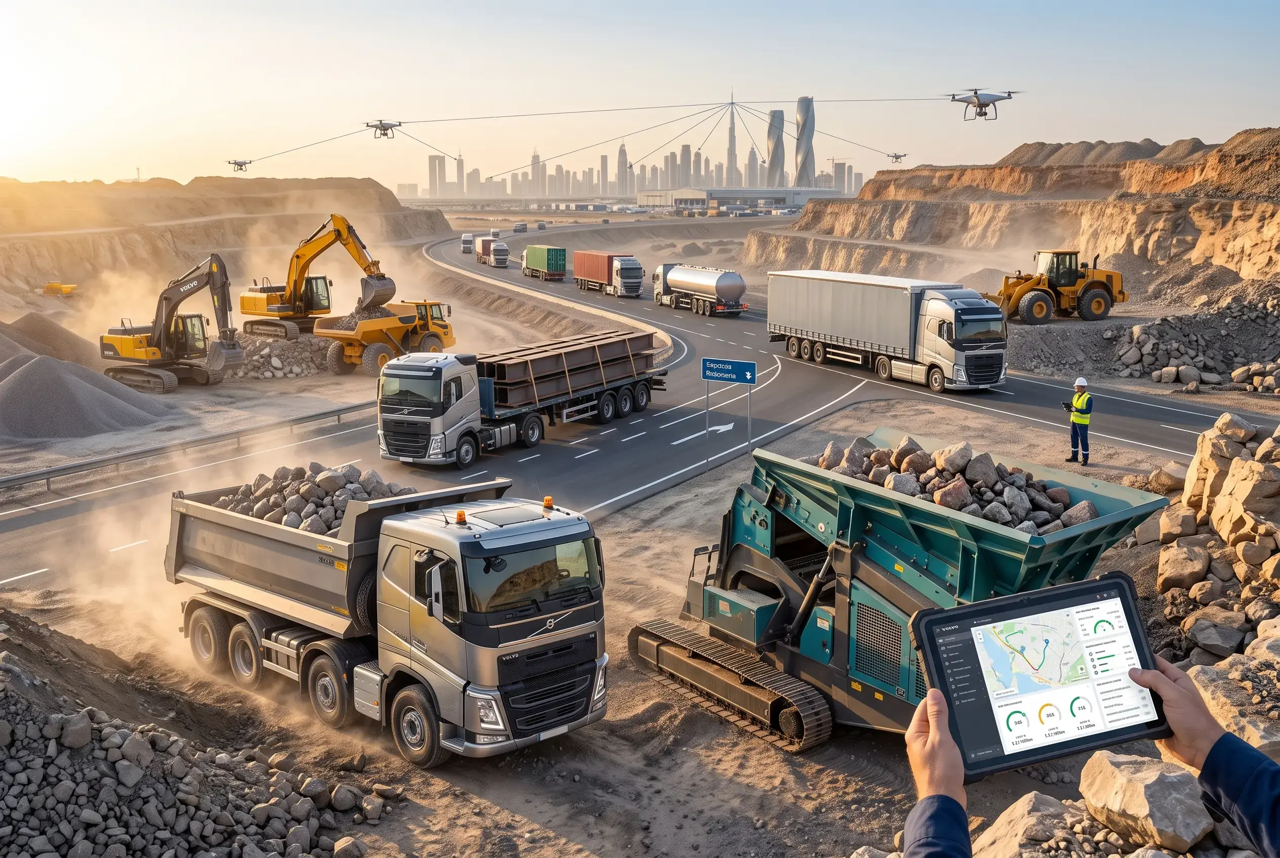 From Sites to Highways: Volvo Trucks for Every Project