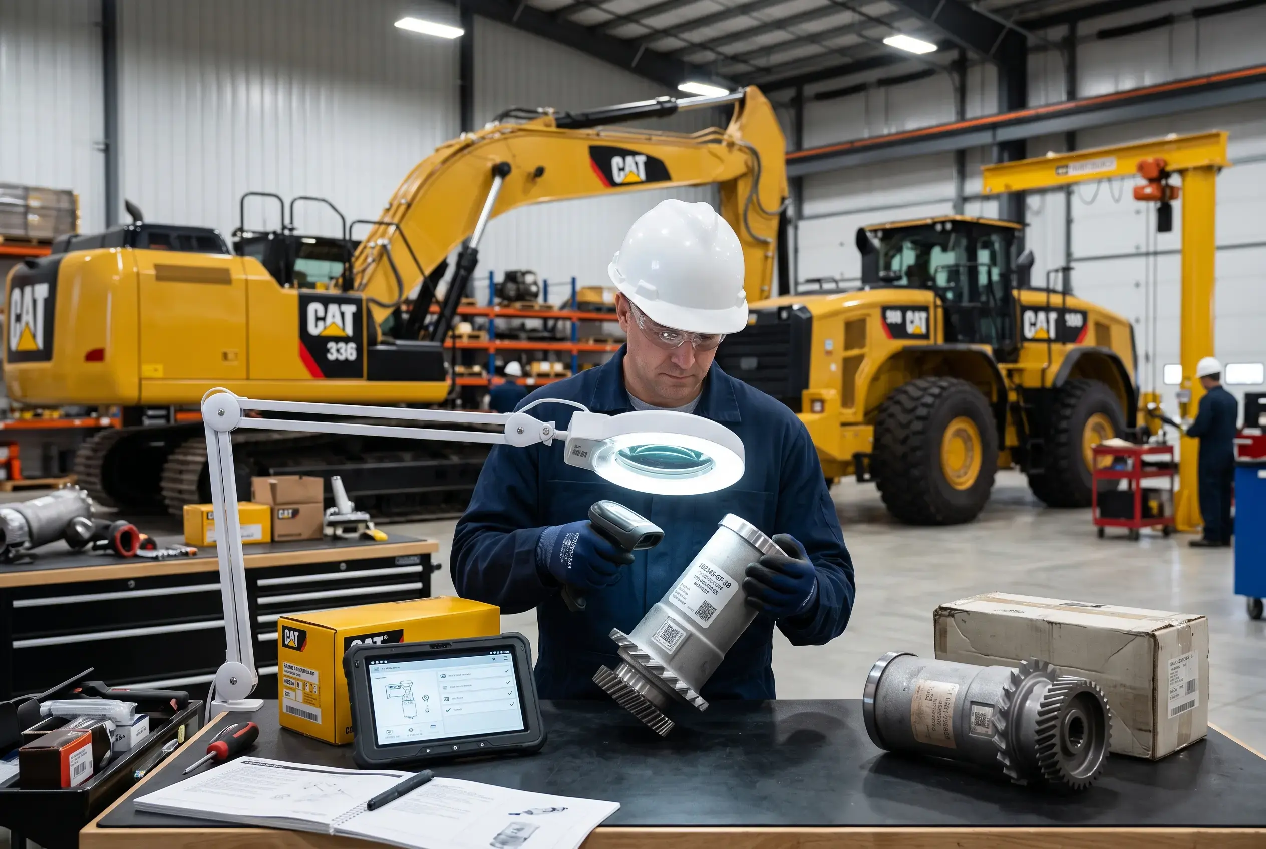 How to Verify the Authenticity of Heavy Machinery Spare Parts Before You Buy