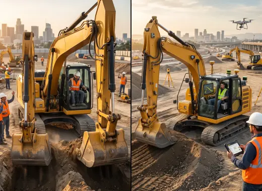 Manual Operation or Semi-Autonomous Systems in Modern Heavy Equipment?