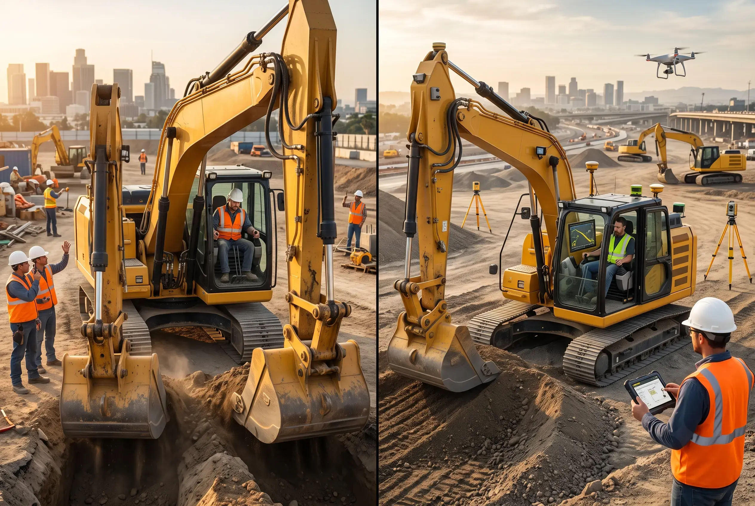Manual Operation or Semi-Autonomous Systems in Modern Heavy Equipment?