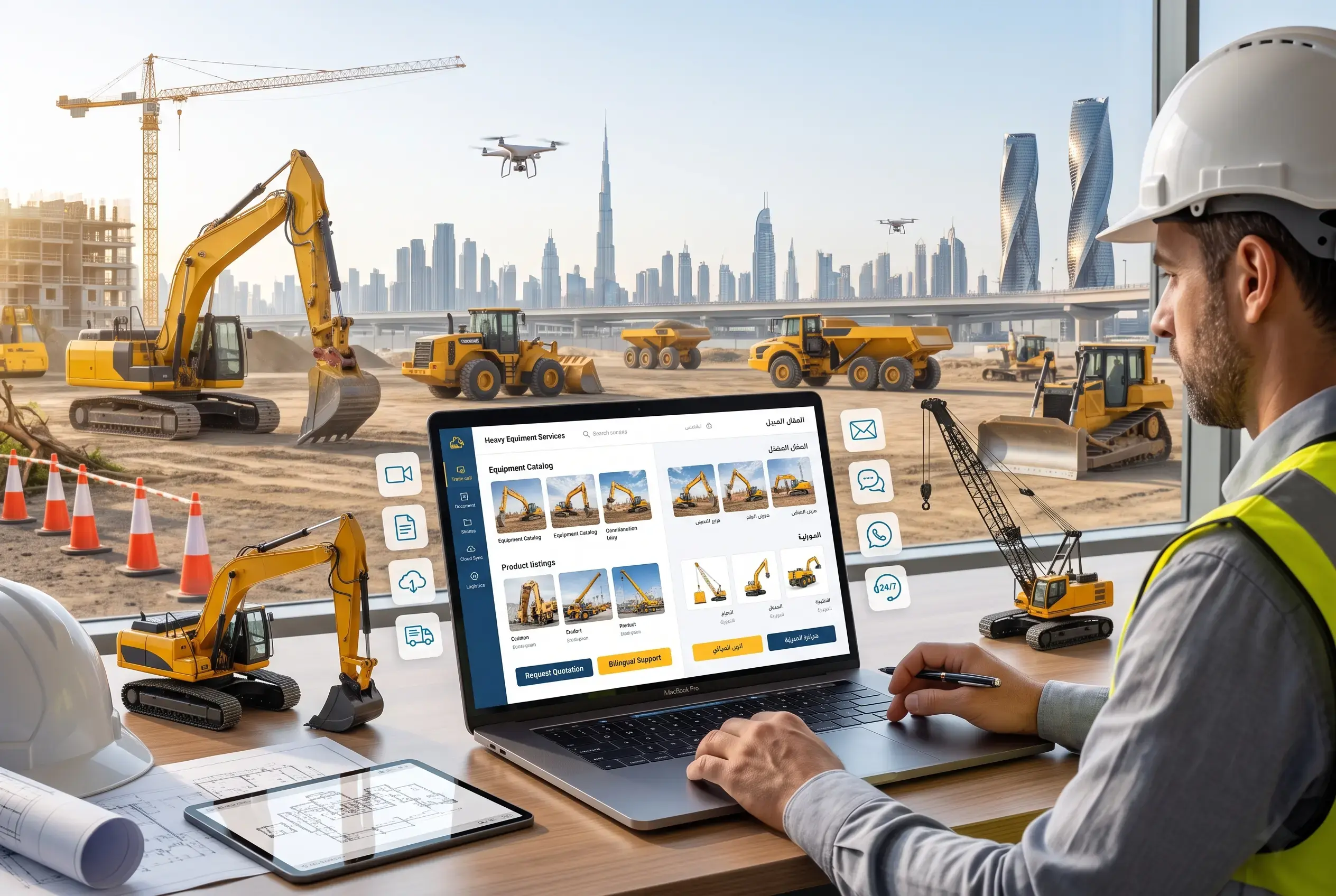 Our Services Online: Serving Clients in Both English and Arabic