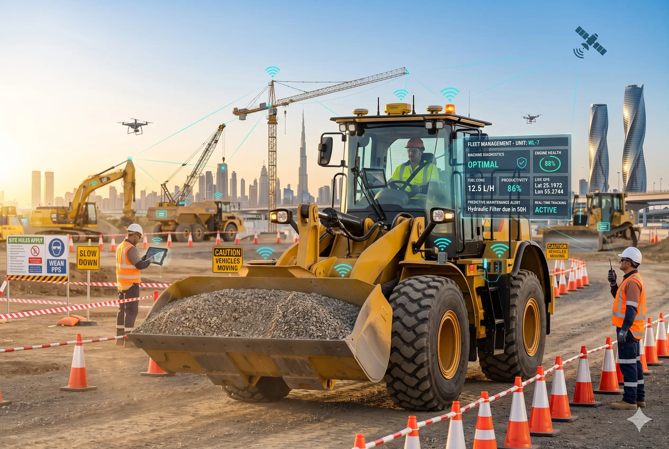Transforming GCC Construction with Smart Machinery and IoT