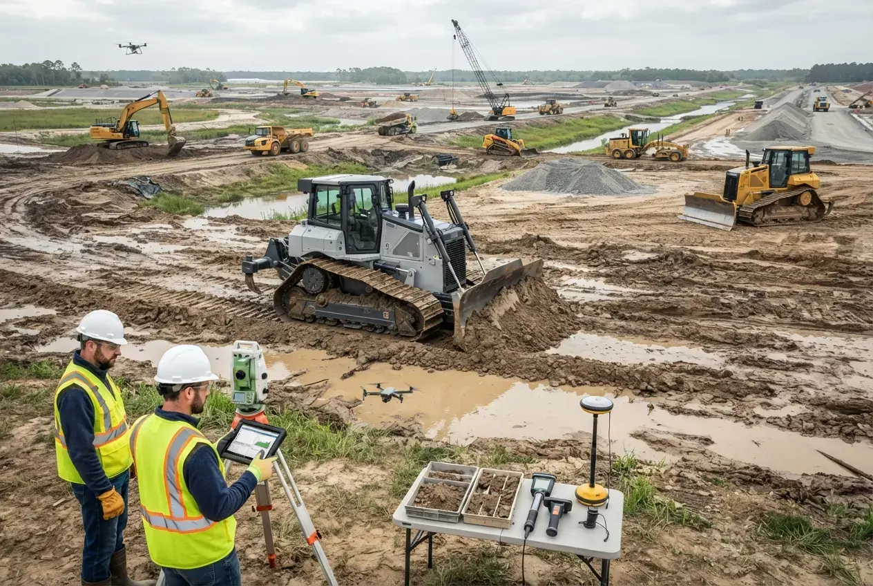 Why Low-Ground Pressure Dozers Are a Must in Construction