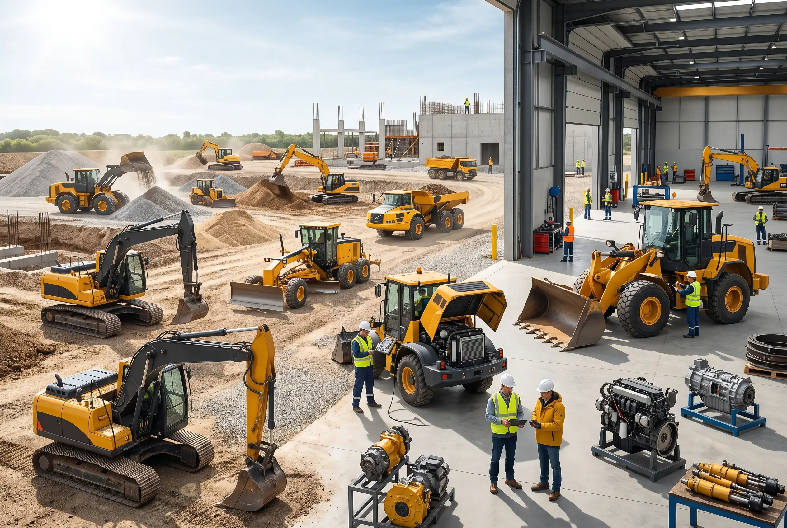Yellow Steel vs. Green Tech: Why Used Equipment Wins