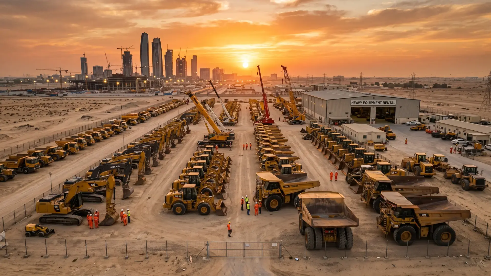 Award-Winning Heavy Equipment Rental Solutions Across the GCC