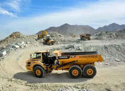 Articulated Dump Trucks, 35 ton