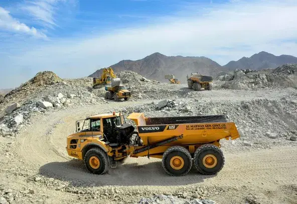 Articulated Dump Trucks, 35 ton