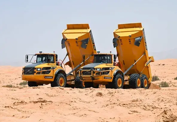 Articulated Dump Trucks, 40 ton