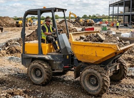 Articulated Mini Dumper, 6 ton