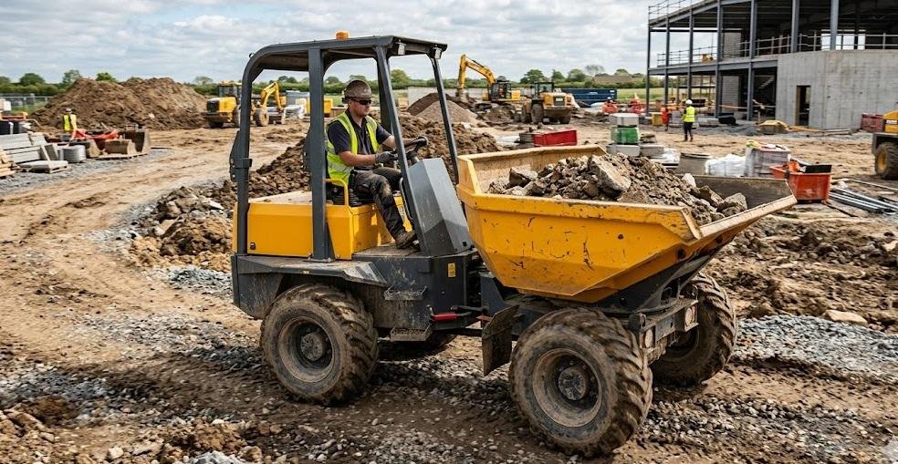 Articulated Mini Dumper, 6 ton