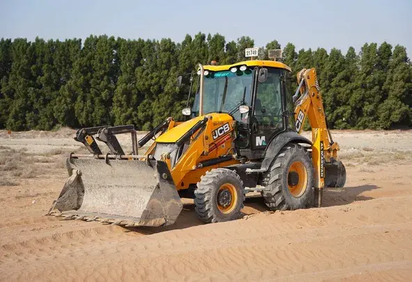 Backhoe Loader, Dig depth 5 meters