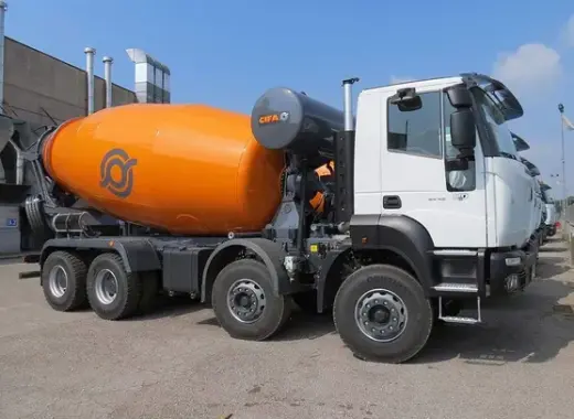 Concrete Mixer Trucks 7m3 to 12m3 Drum