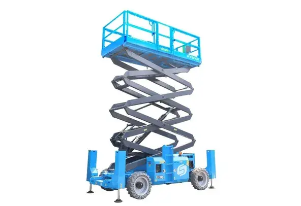 Diesel Rough Terrain Scissor Lifts 15 to 18 meter