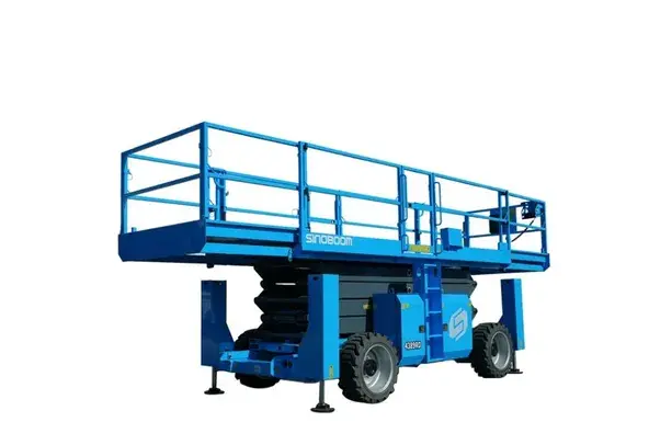 Diesel Rough Terrain Scissor Lifts 15 to 18 meter