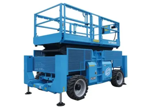 Diesel Rough Terrain Scissor Lifts 15 to 18 meter