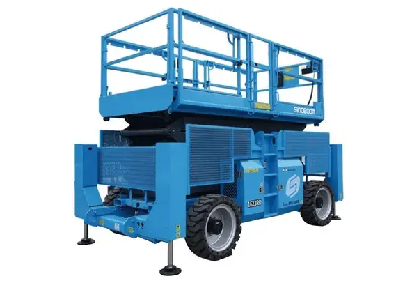 Diesel Rough Terrain Scissor Lifts 15 to 18 meter