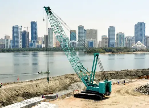 Large Crawler Cranes, 250 ton