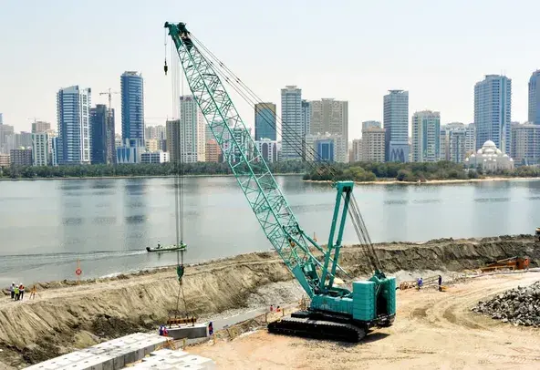 Large Crawler Cranes, 250 ton