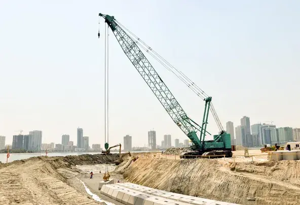 Large Crawler Cranes, 250 ton