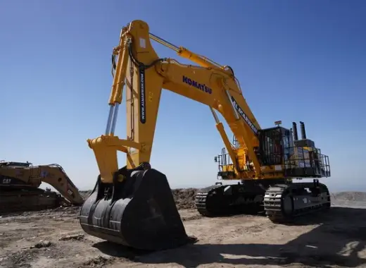 Large Excavators, 125 ton, Standard Boom