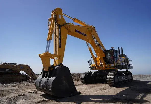 Large Excavators, 125 ton, Standard Boom
