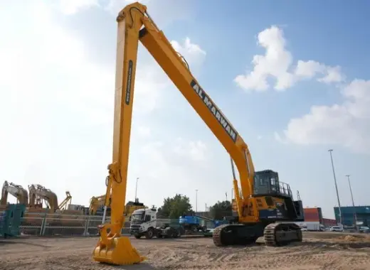 Large Excavators, 160 ton, Long Boom 28-32 meters