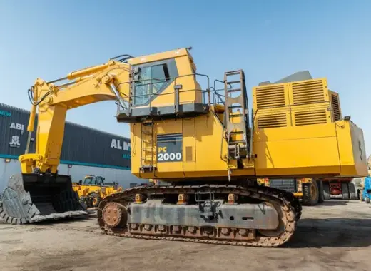 Large Excavators, 200 ton, Standard Boom