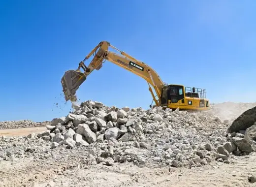 Large Excavators, 40 ton, Standard Boom