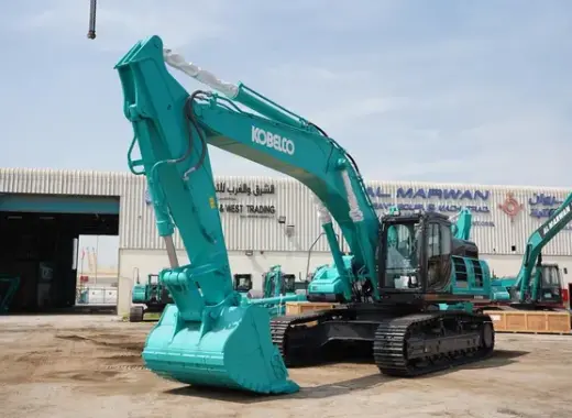 Large Excavators, 50 ton, Standard Boom