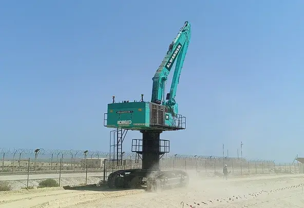 Large Excavators, 80 ton, High Bed, 22 meters Boom