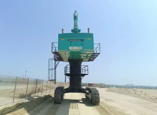 Large Excavators, 80 ton, High Bed, 22 meters Boom