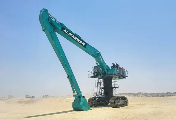 Large Excavators, 80 ton, High Bed, 22 meters Boom
