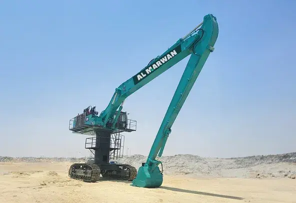 Large Excavators, 80 ton, High Bed, 22 meters Boom