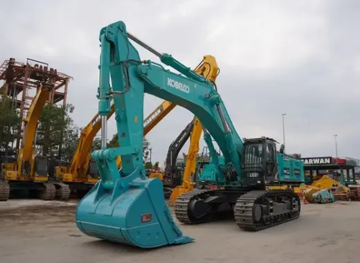 Large Excavators, 85 ton, Standard Boom