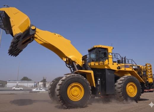 Large Wheel Loaders, 116 ton