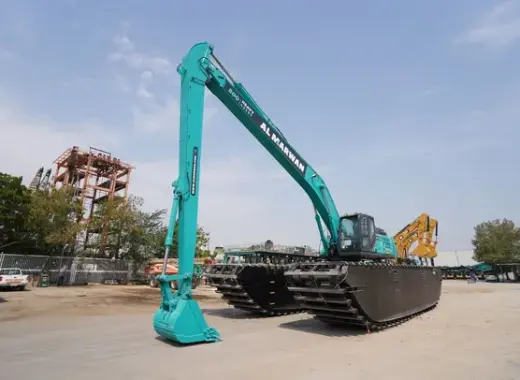 Medium Amphibious Excavators, 38 ton, 17 meters Boom