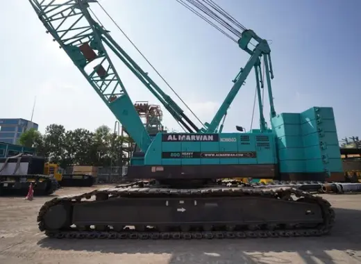 Medium Crawler Cranes, 100 ton