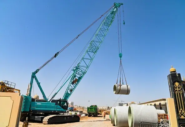 Medium Crawler Cranes, 135 ton