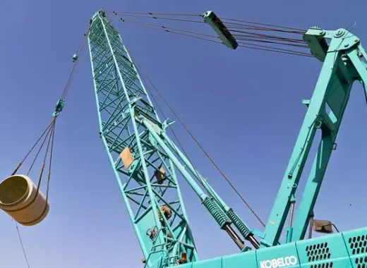 Medium Crawler Cranes, 135 ton