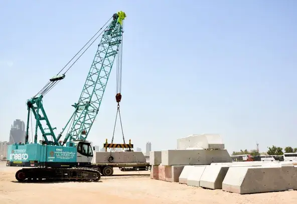 Medium Crawler Cranes, 80 ton
