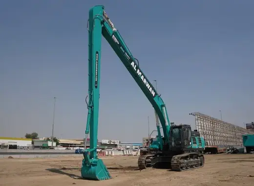 Medium Excavators, 22 ton, Long Boom 14-meters