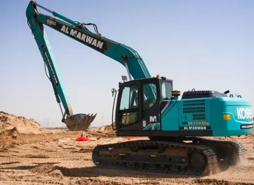 Medium Excavators, 22 ton, Long Boom 14-meters