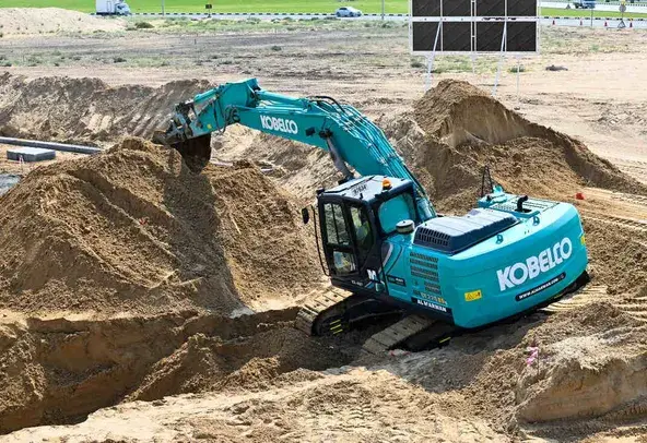 Medium Excavators, 22 ton, Standard Boom