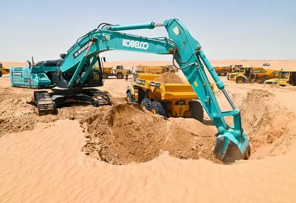 Medium Excavators, 35 ton, Standard Boom