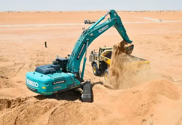 Medium Excavators, 35 ton, Standard Boom