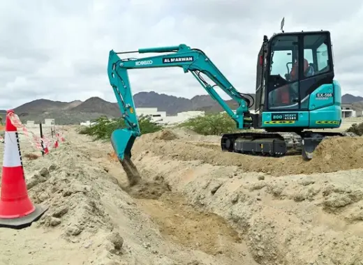 Mini Excavators, 5 ton, Standard Reach