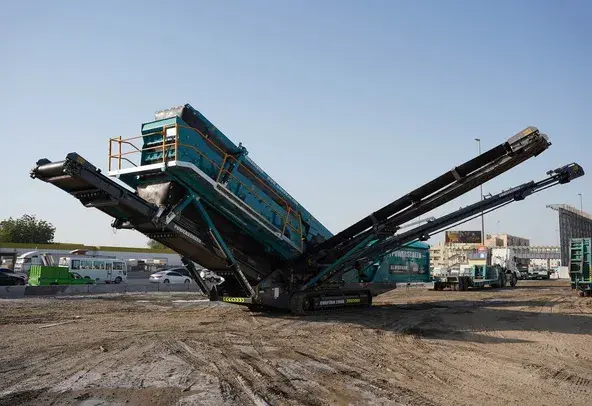 Mobile Screener, 600 tph
