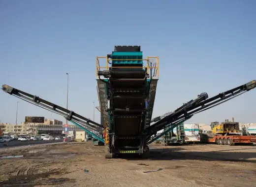Mobile Screener, 600 tph